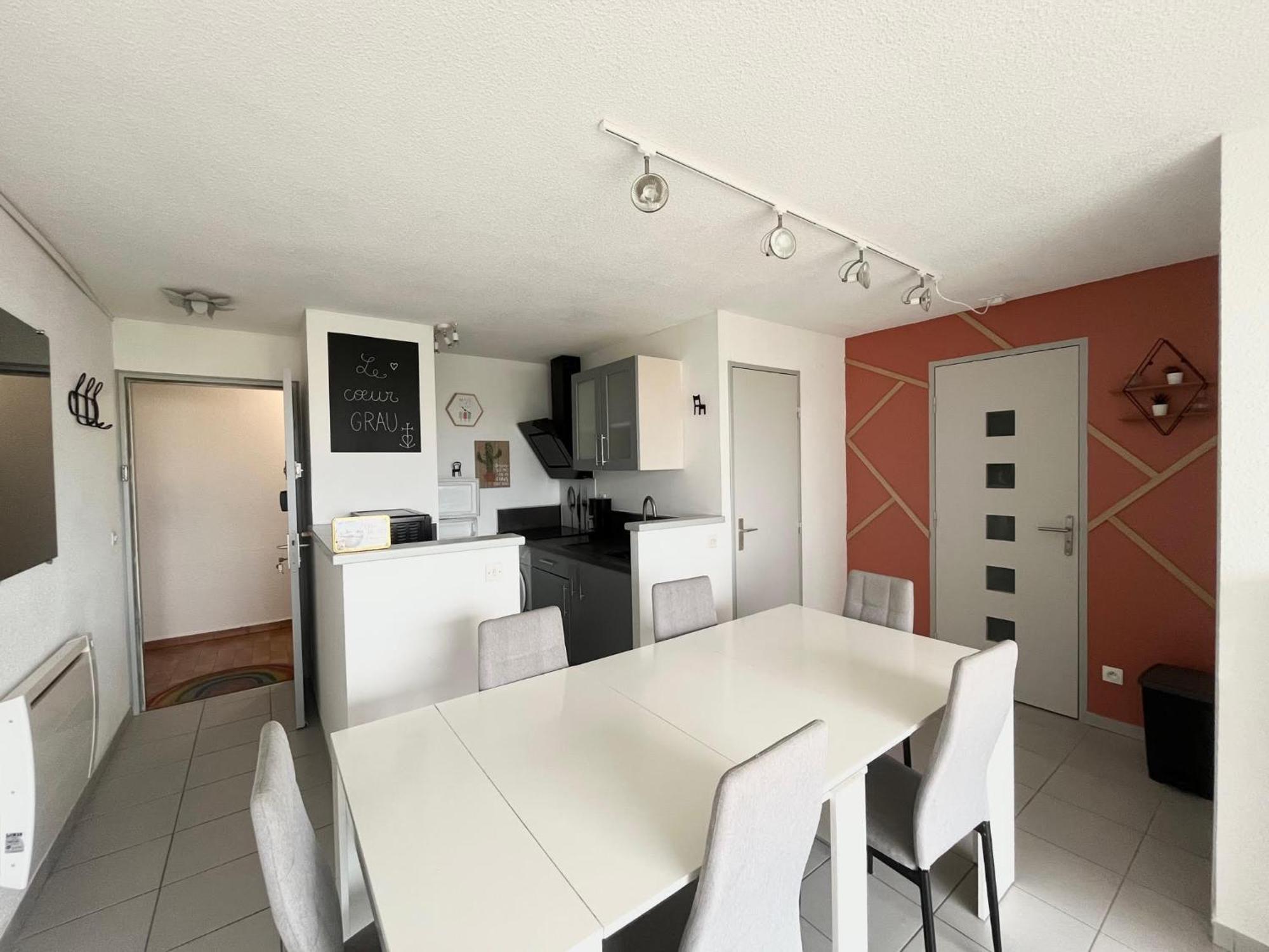 Appartement Devant La Mer + Parking Le Grau-du-Roi Extérieur photo