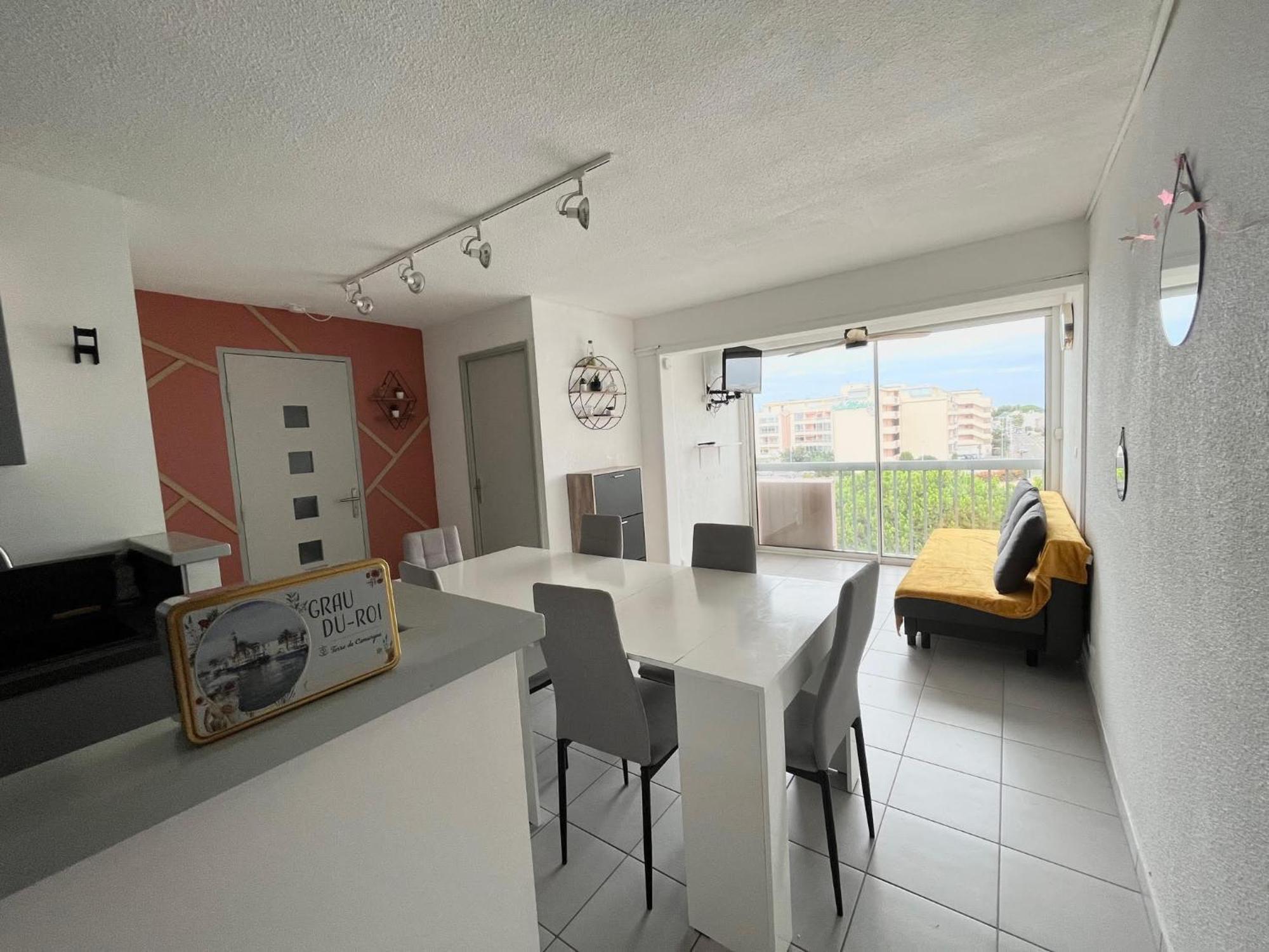 Appartement Devant La Mer + Parking Le Grau-du-Roi Extérieur photo